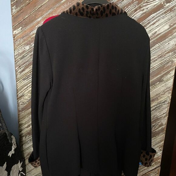 DJ Summers Vintage 1960-70’s  double breasted leopard print jacket - Picture 5 of 5